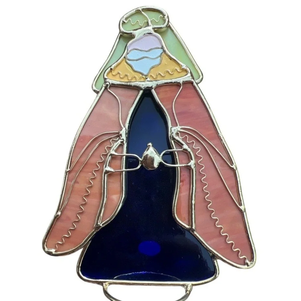 Stained Glass Nativity Wise Men Suncatchers Set of‎ 3 Christmas Ornaments 6